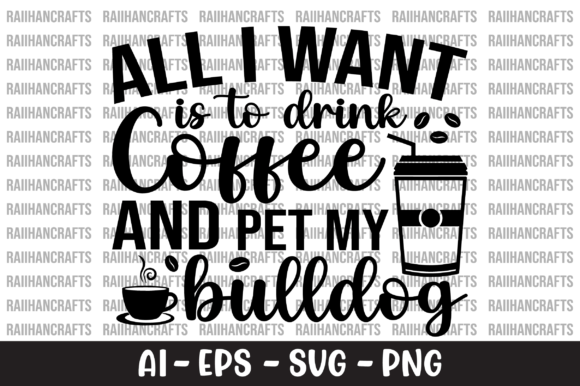 All I Want is to Drink Coffee SVG