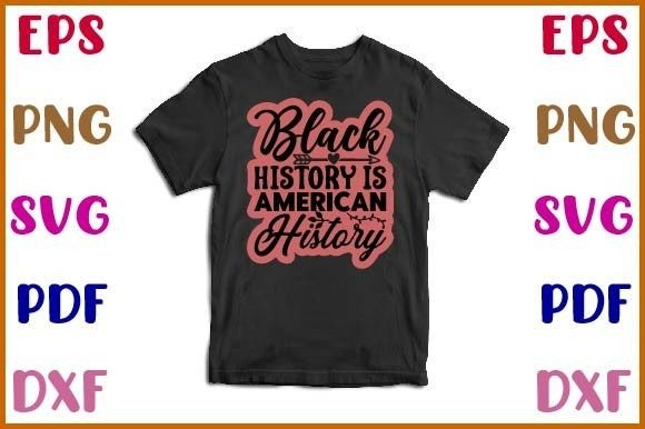 Black History is American History Sticke: Graphics & Crafts