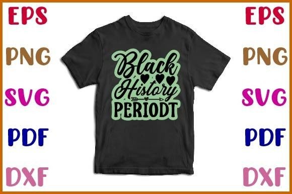 Black History Periodt Sticker Design: Graphics & Crafts Asset Review