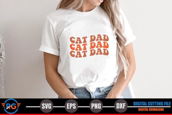 Cat Dad – Cat Quote SVG: Graphics for Crafts