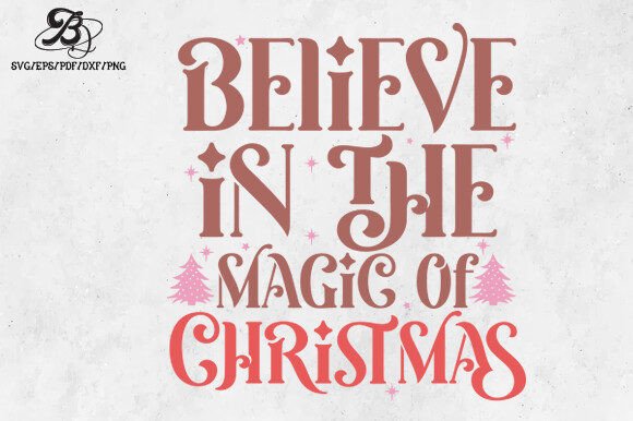 Christmas Magic SVG Design: Graphics and Crafts
