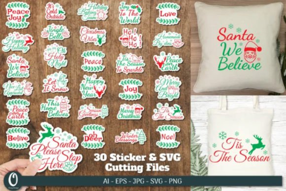 Christmas SVG Bundle 30Cutting Files