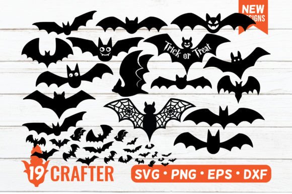 Halloween Bats SVG Bundle Vol 2 Decor