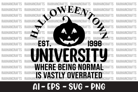 Halloween Town University SVG: Graphics and Crafts