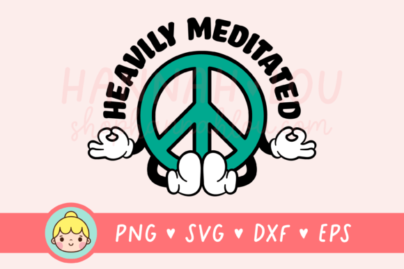 Heavily Meditated Retro Cartoon Graphics
